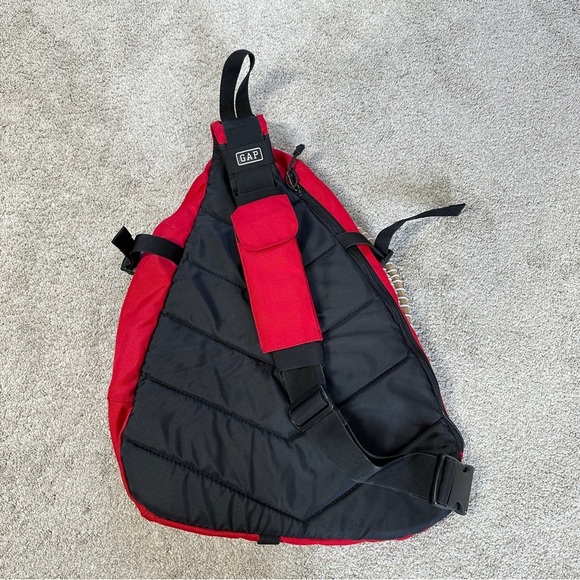 GAP Men's Vintage 2000s Sling One Shoulder Backpack Bag Technical